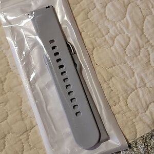 Grey smart watch band